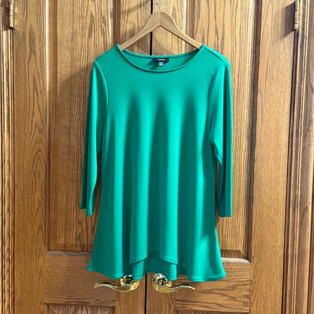 Alfani Vibrant Green Women's Tunic Top